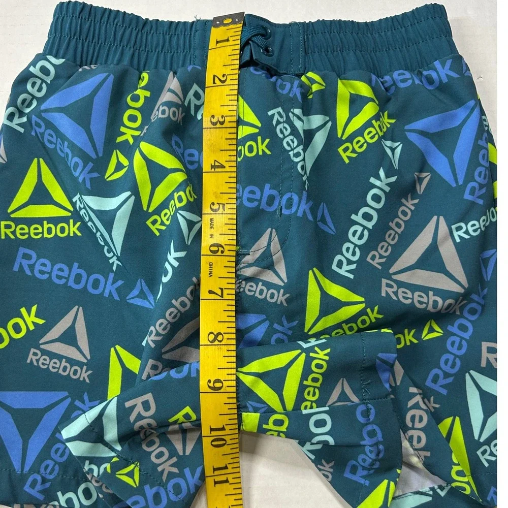 Reebok‎ Kids 5T Swimsuit Set Long Sleeve Rash Guard & Swim Trunks